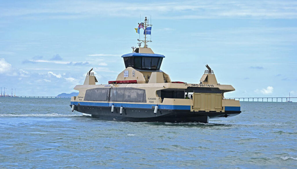 Thrusters for new Penang ferries