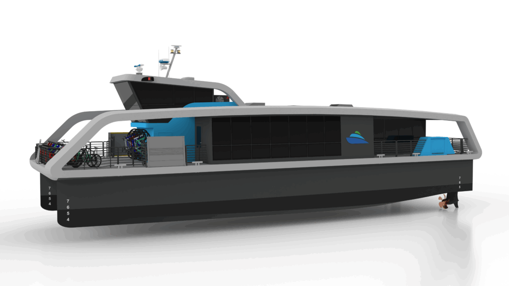 Hydromaster powers new electric ferries for San Francisco Bay
